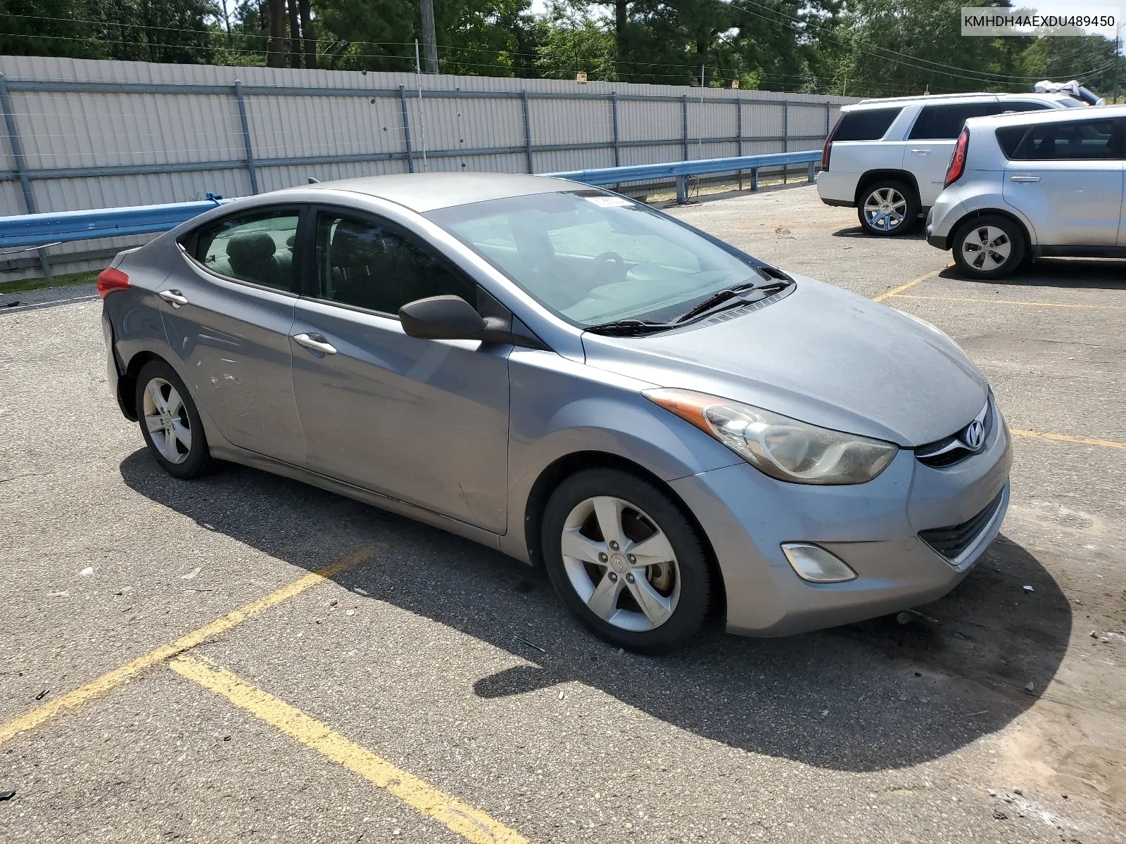 KMHDH4AEXDU489450 2013 Hyundai Elantra Gls