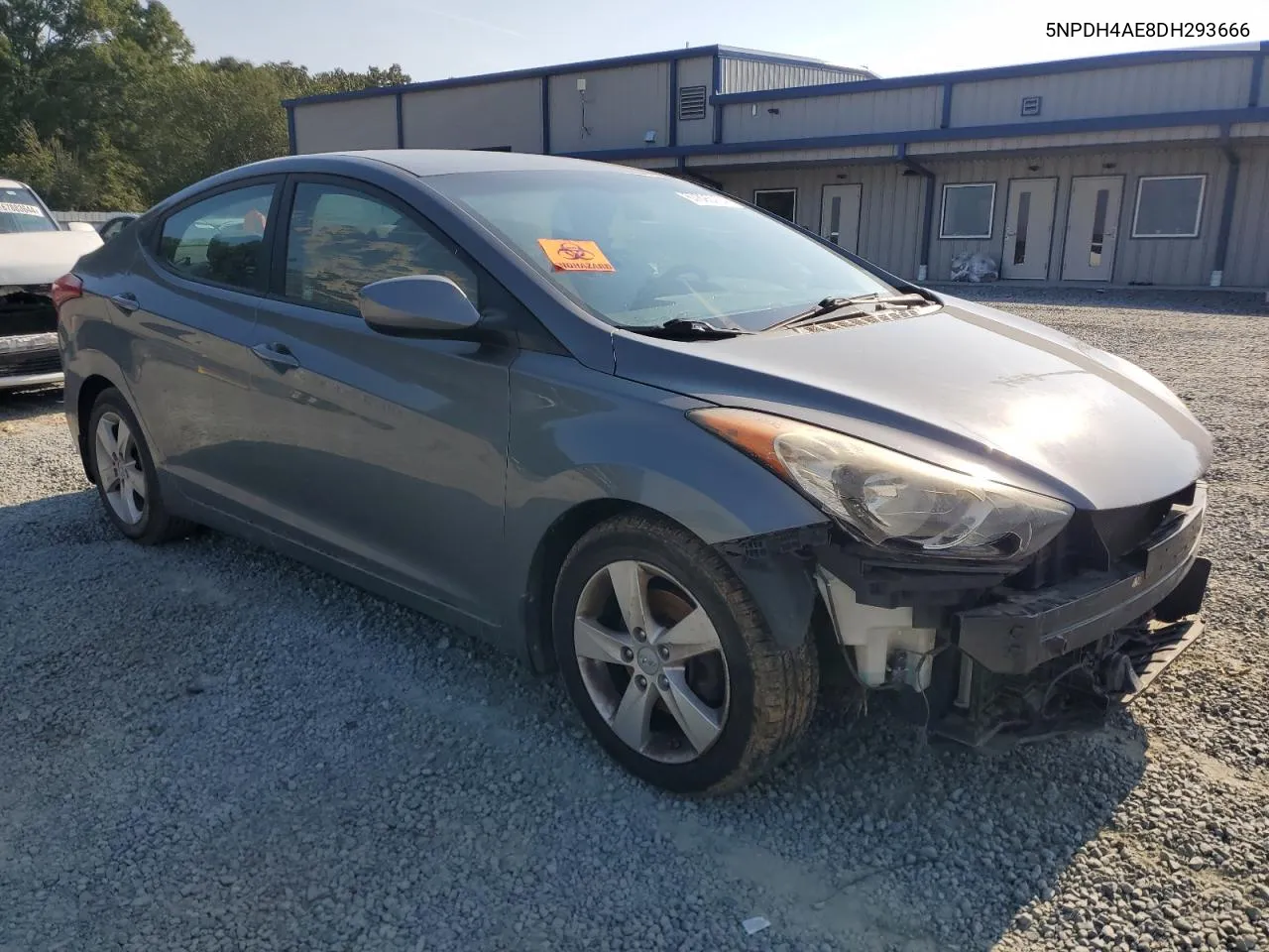 2013 Hyundai Elantra Gls VIN: 5NPDH4AE8DH293666 Lot: 67893704