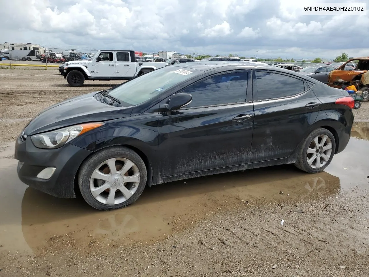 5NPDH4AE4DH220102 2013 Hyundai Elantra Gls