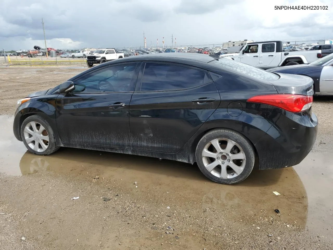 5NPDH4AE4DH220102 2013 Hyundai Elantra Gls