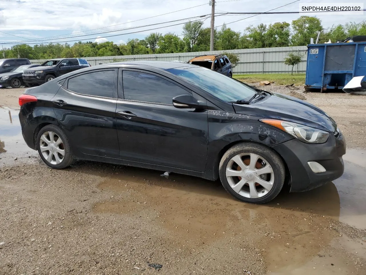 2013 Hyundai Elantra Gls VIN: 5NPDH4AE4DH220102 Lot: 67951844