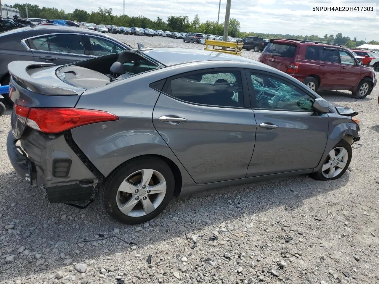 2013 Hyundai Elantra Gls VIN: 5NPDH4AE2DH417303 Lot: 68024844