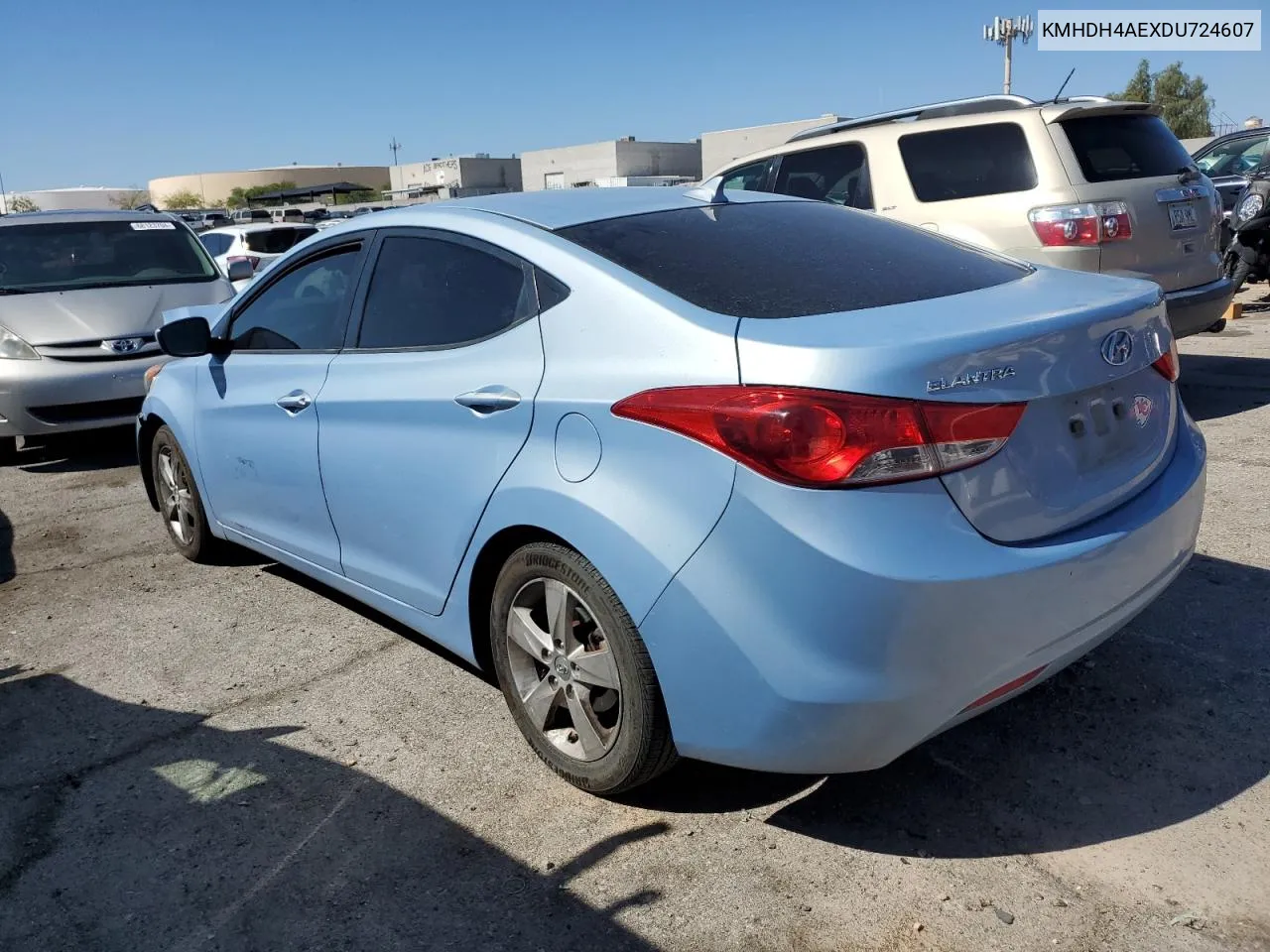 2013 Hyundai Elantra Gls VIN: KMHDH4AEXDU724607 Lot: 68137174