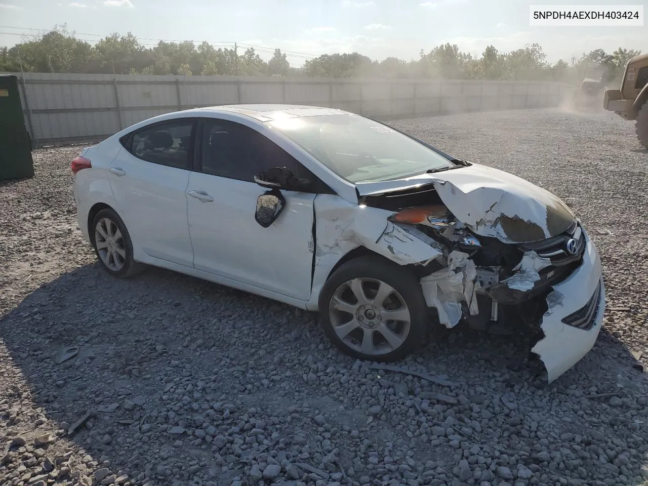 5NPDH4AEXDH403424 2013 Hyundai Elantra Gls