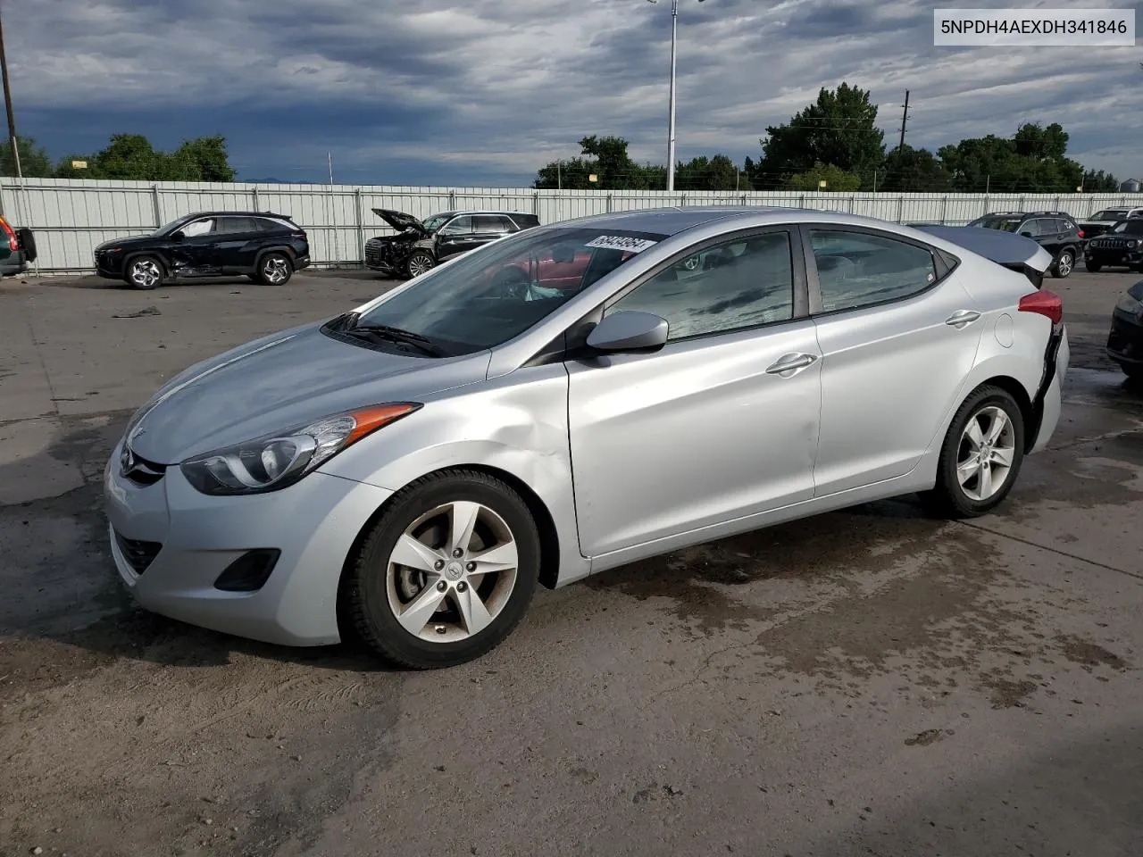 5NPDH4AEXDH341846 2013 Hyundai Elantra Gls