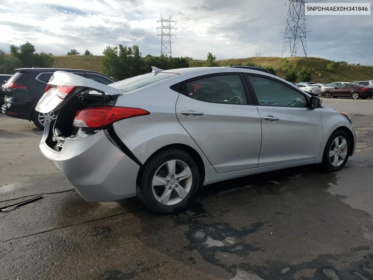 5NPDH4AEXDH341846 2013 Hyundai Elantra Gls