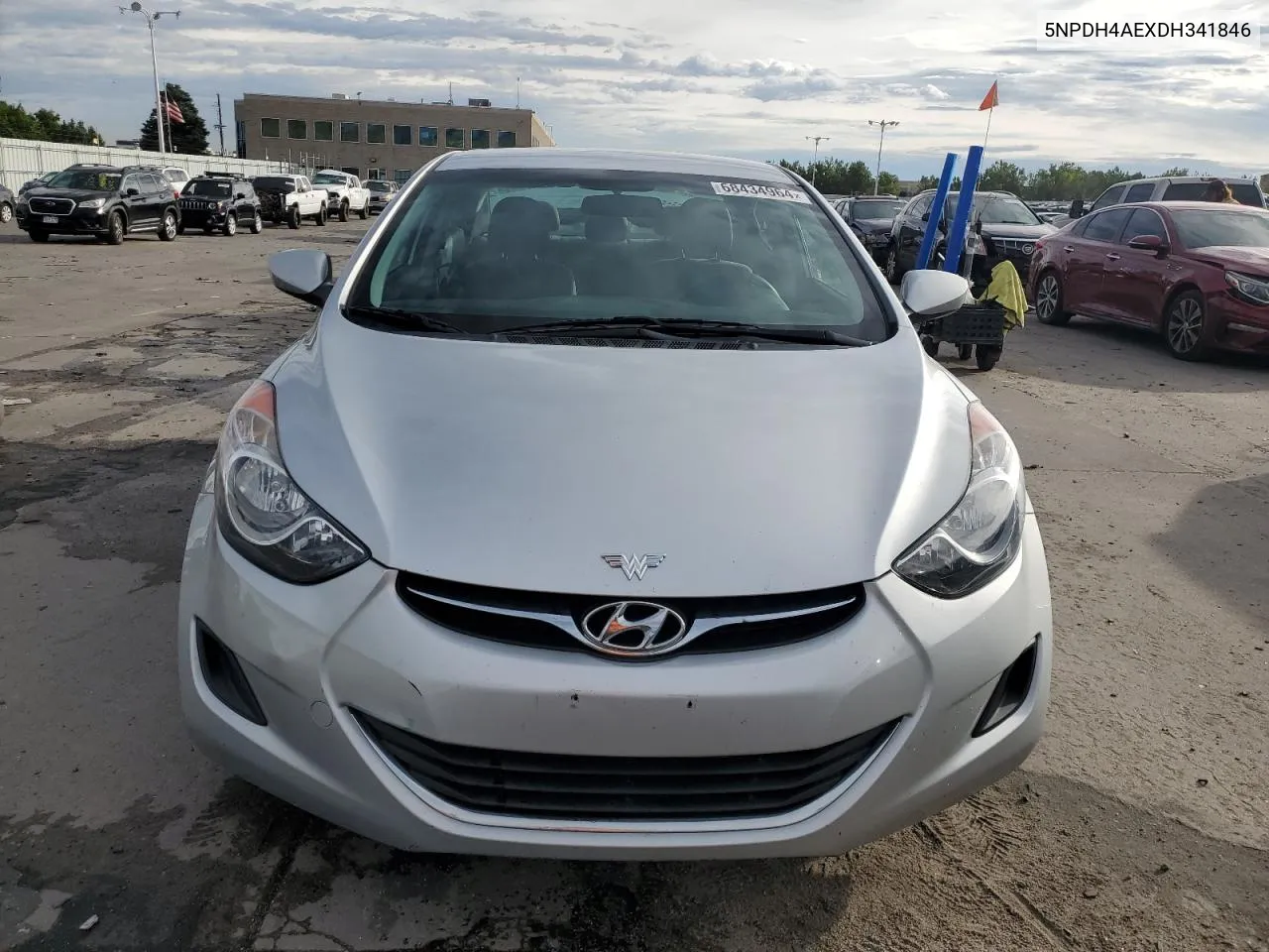 5NPDH4AEXDH341846 2013 Hyundai Elantra Gls