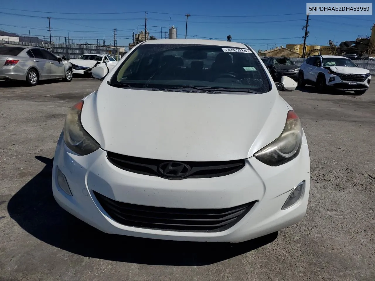 2013 Hyundai Elantra Gls VIN: 5NPDH4AE2DH453959 Lot: 68465784