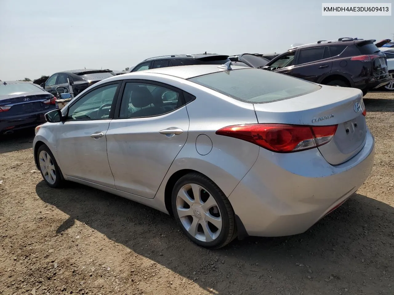 KMHDH4AE3DU609413 2013 Hyundai Elantra Gls