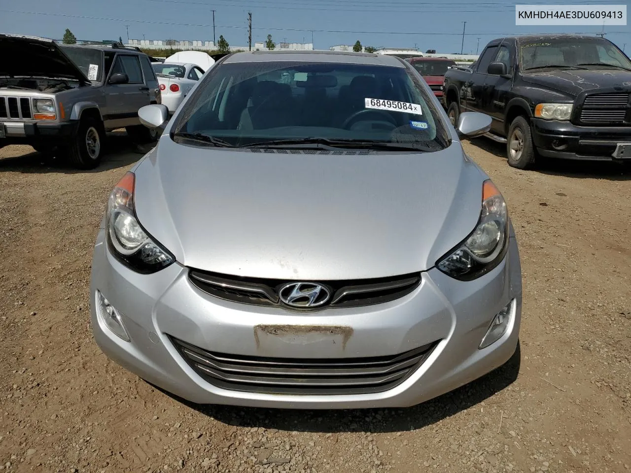 2013 Hyundai Elantra Gls VIN: KMHDH4AE3DU609413 Lot: 68495084