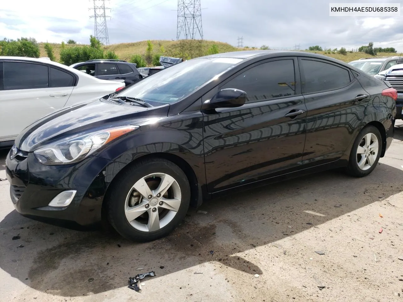 2013 Hyundai Elantra Gls VIN: KMHDH4AE5DU685358 Lot: 68501564