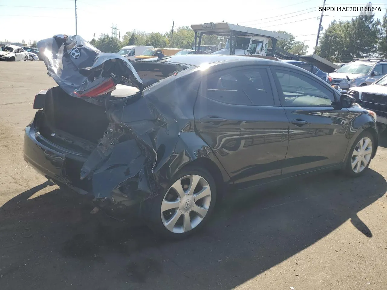 5NPDH4AE2DH168646 2013 Hyundai Elantra Gls