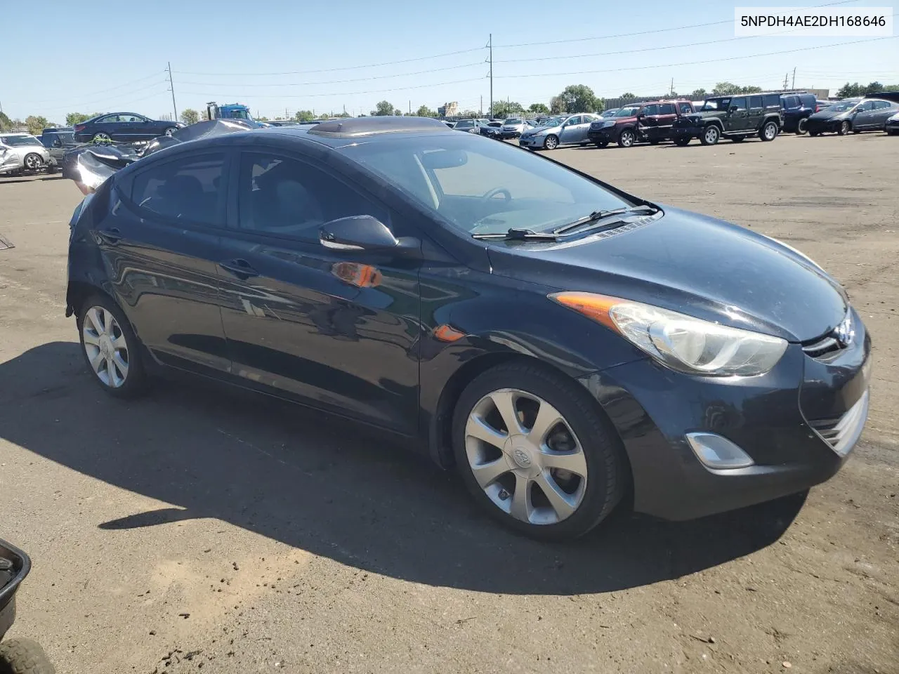 5NPDH4AE2DH168646 2013 Hyundai Elantra Gls