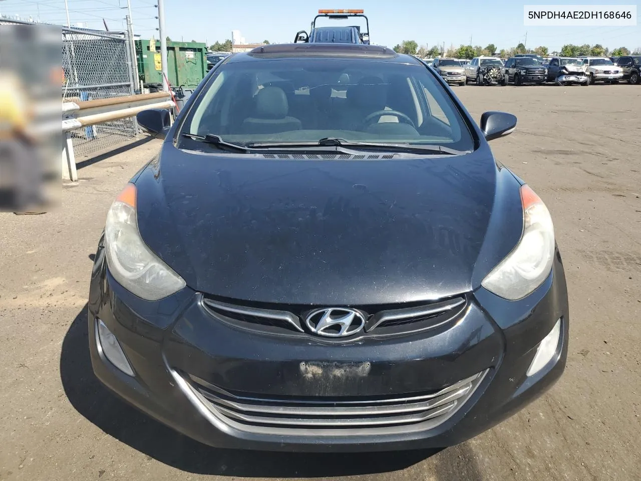 2013 Hyundai Elantra Gls VIN: 5NPDH4AE2DH168646 Lot: 68505684