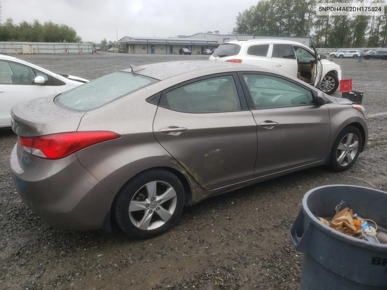 2013 Hyundai Elantra Gls VIN: 5NPDH4AE2DH175824 Lot: 68543144