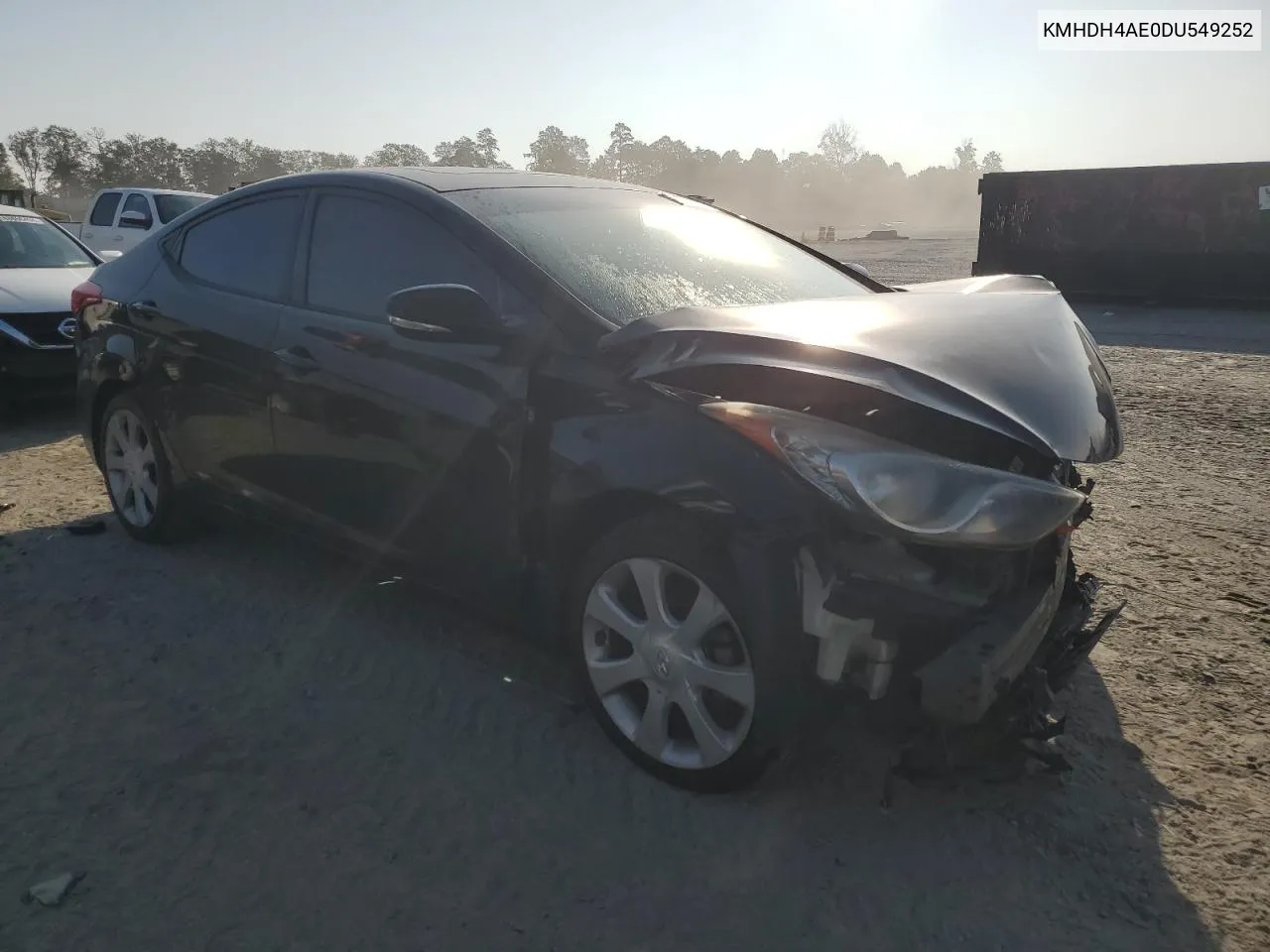 2013 Hyundai Elantra Gls VIN: KMHDH4AE0DU549252 Lot: 68559054