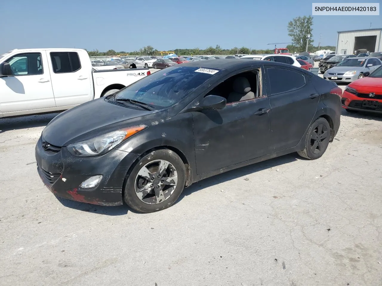 2013 Hyundai Elantra Gls VIN: 5NPDH4AE0DH420183 Lot: 68637504