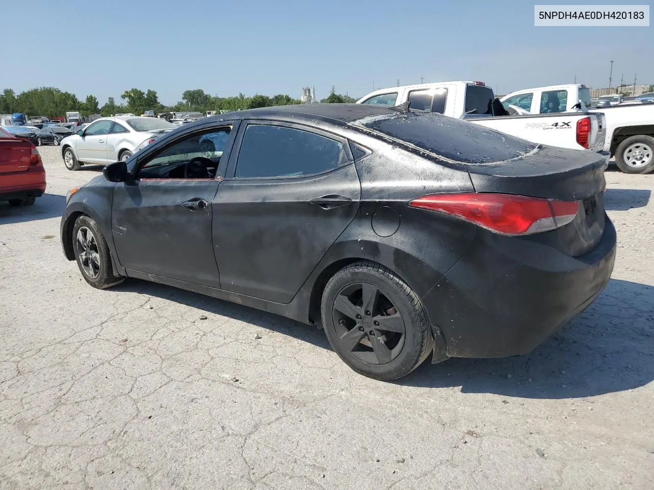 2013 Hyundai Elantra Gls VIN: 5NPDH4AE0DH420183 Lot: 68637504