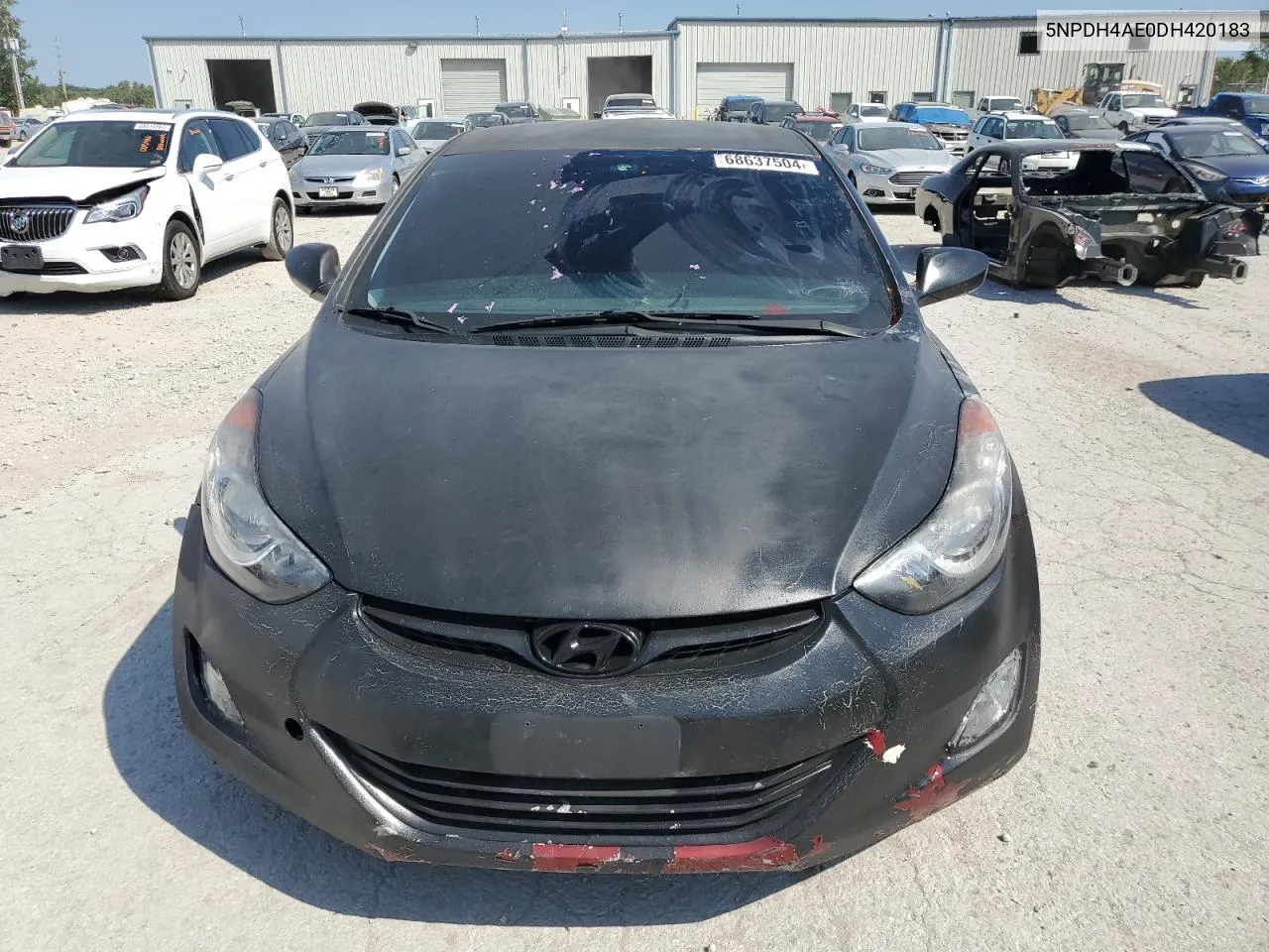 2013 Hyundai Elantra Gls VIN: 5NPDH4AE0DH420183 Lot: 68637504