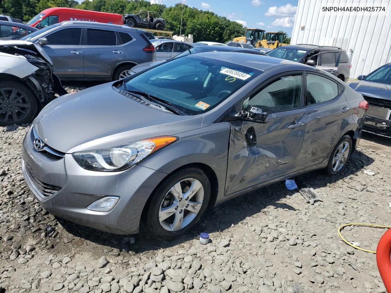 2013 Hyundai Elantra Gls VIN: 5NPDH4AE4DH425774 Lot: 68639484