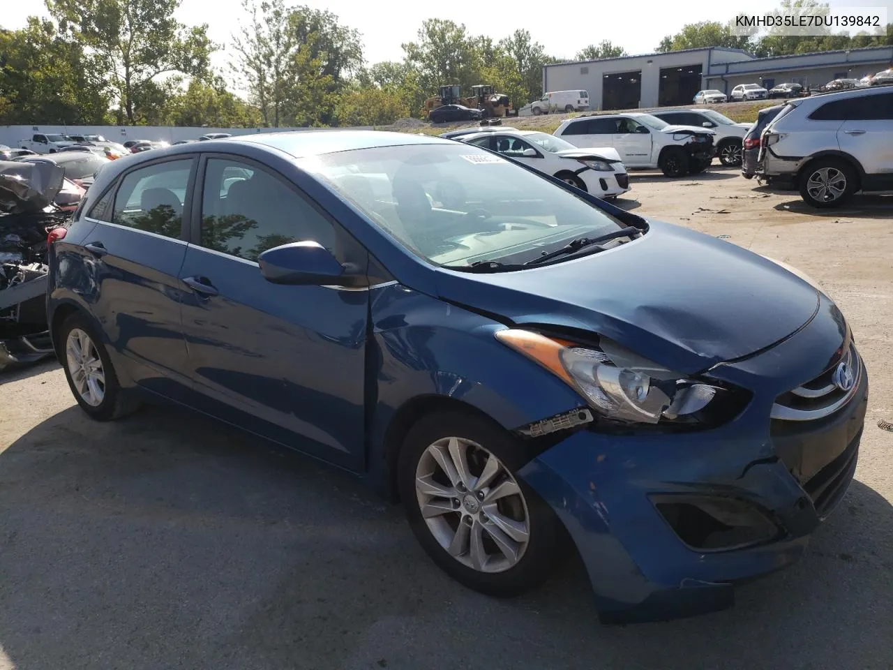 2013 Hyundai Elantra Gt VIN: KMHD35LE7DU139842 Lot: 68666104