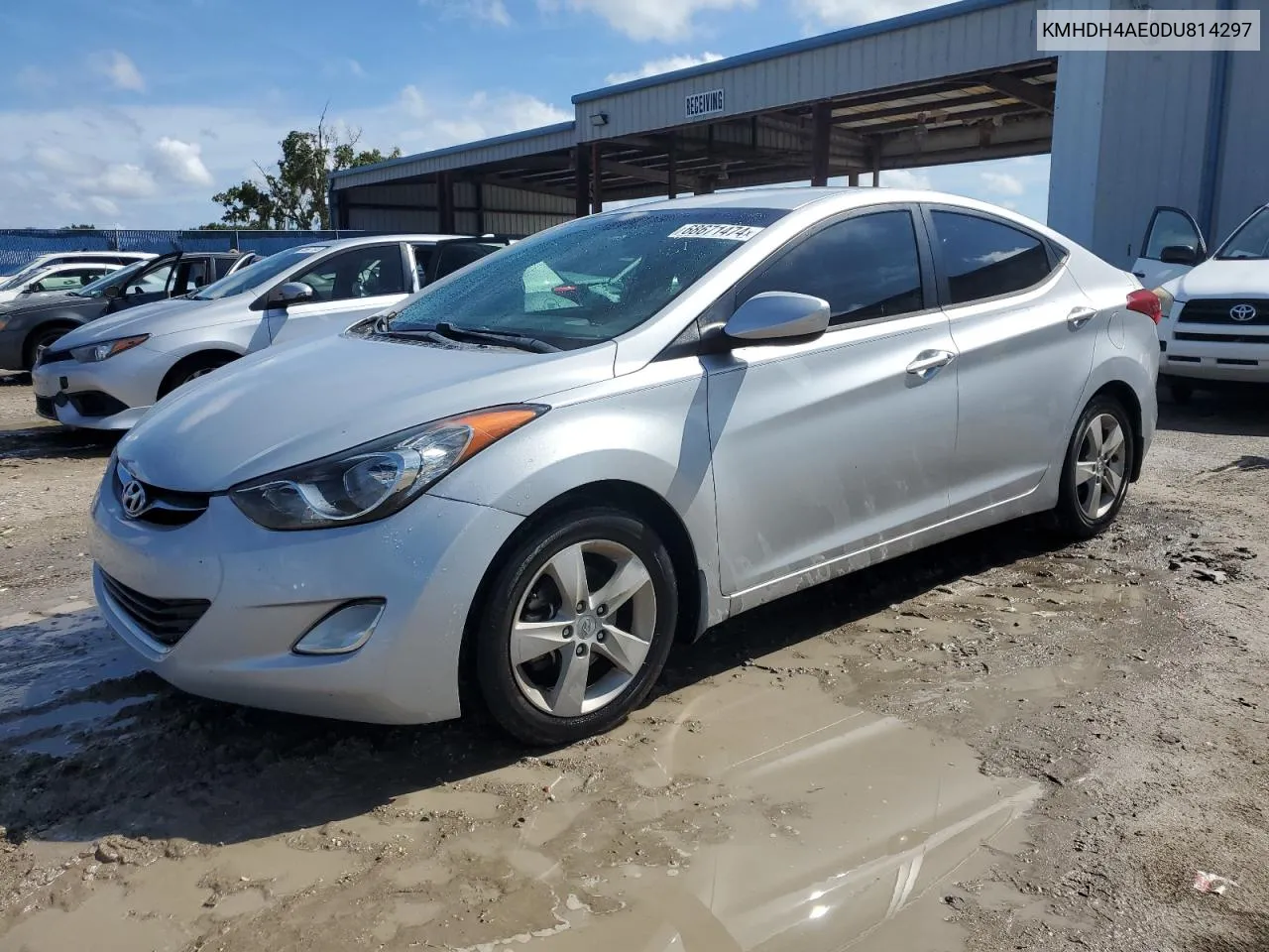 2013 Hyundai Elantra Gls VIN: KMHDH4AE0DU814297 Lot: 68671474