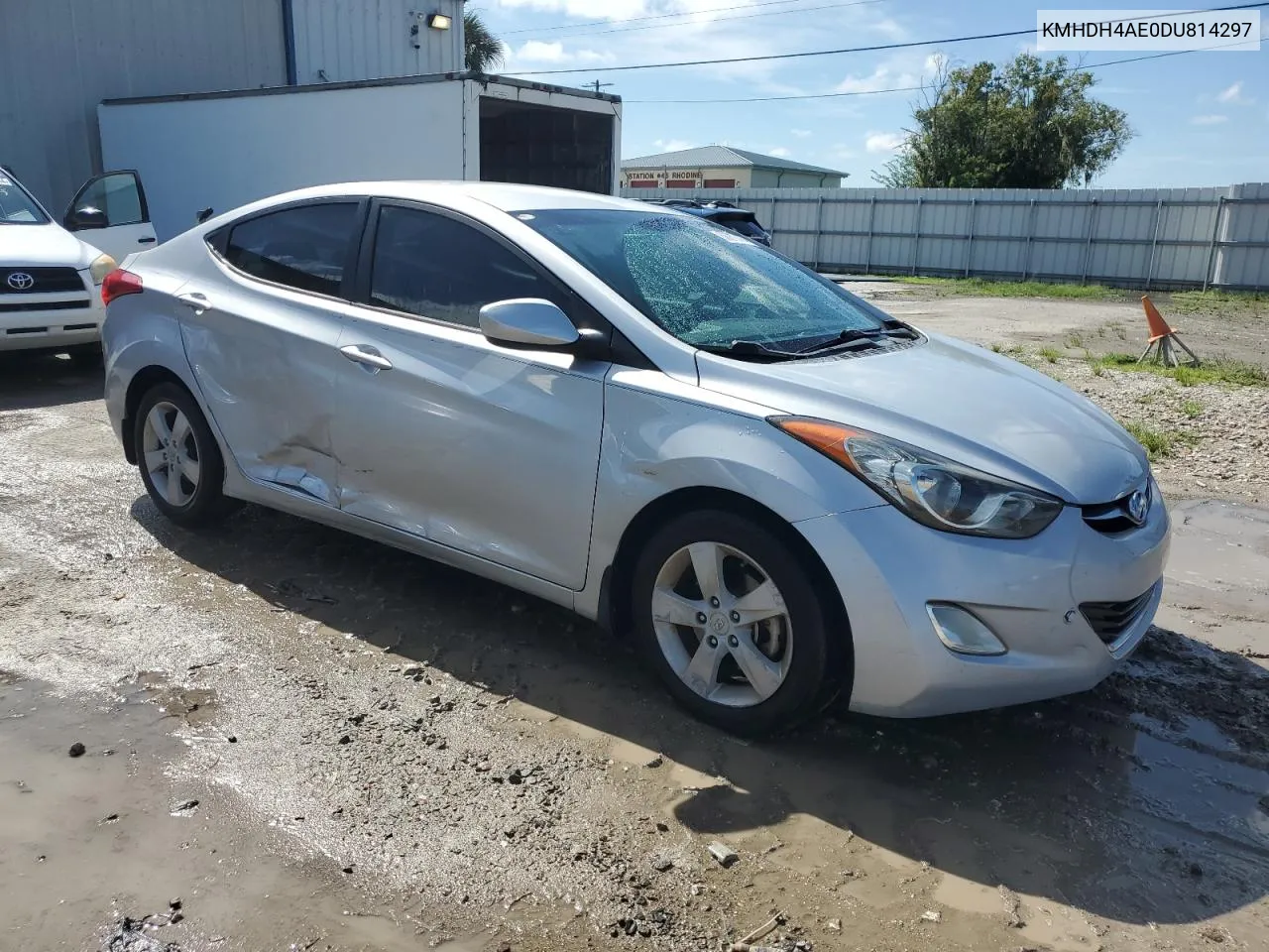 2013 Hyundai Elantra Gls VIN: KMHDH4AE0DU814297 Lot: 68671474