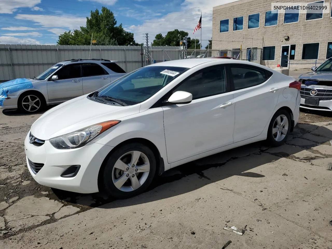 5NPDH4AE1DH402999 2013 Hyundai Elantra Gls