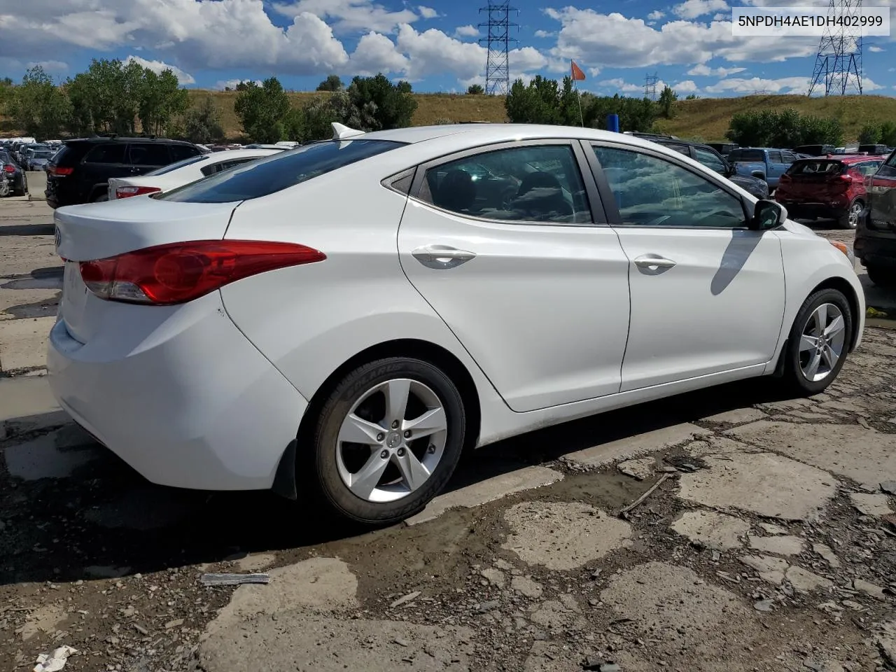 5NPDH4AE1DH402999 2013 Hyundai Elantra Gls