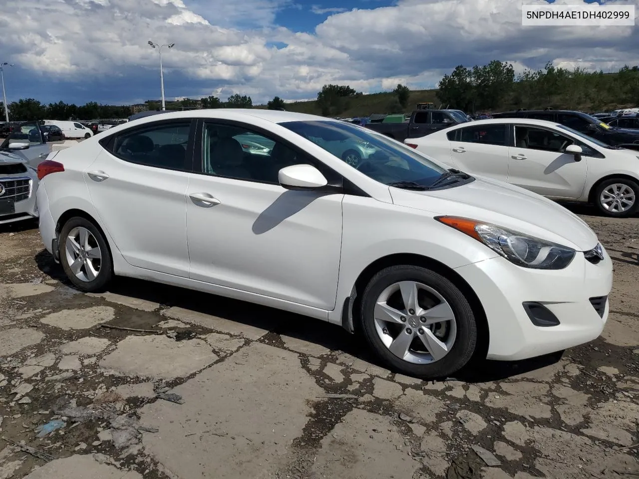 2013 Hyundai Elantra Gls VIN: 5NPDH4AE1DH402999 Lot: 68683444