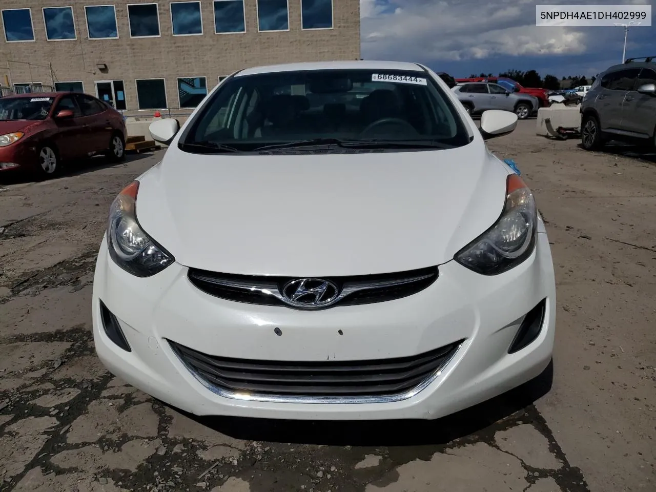 2013 Hyundai Elantra Gls VIN: 5NPDH4AE1DH402999 Lot: 68683444