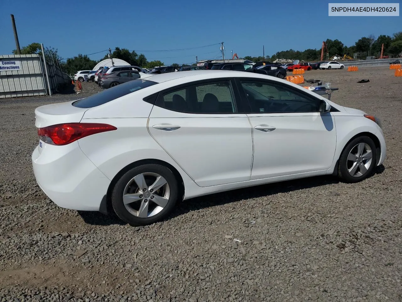 2013 Hyundai Elantra Gls VIN: 5NPDH4AE4DH420624 Lot: 68686714