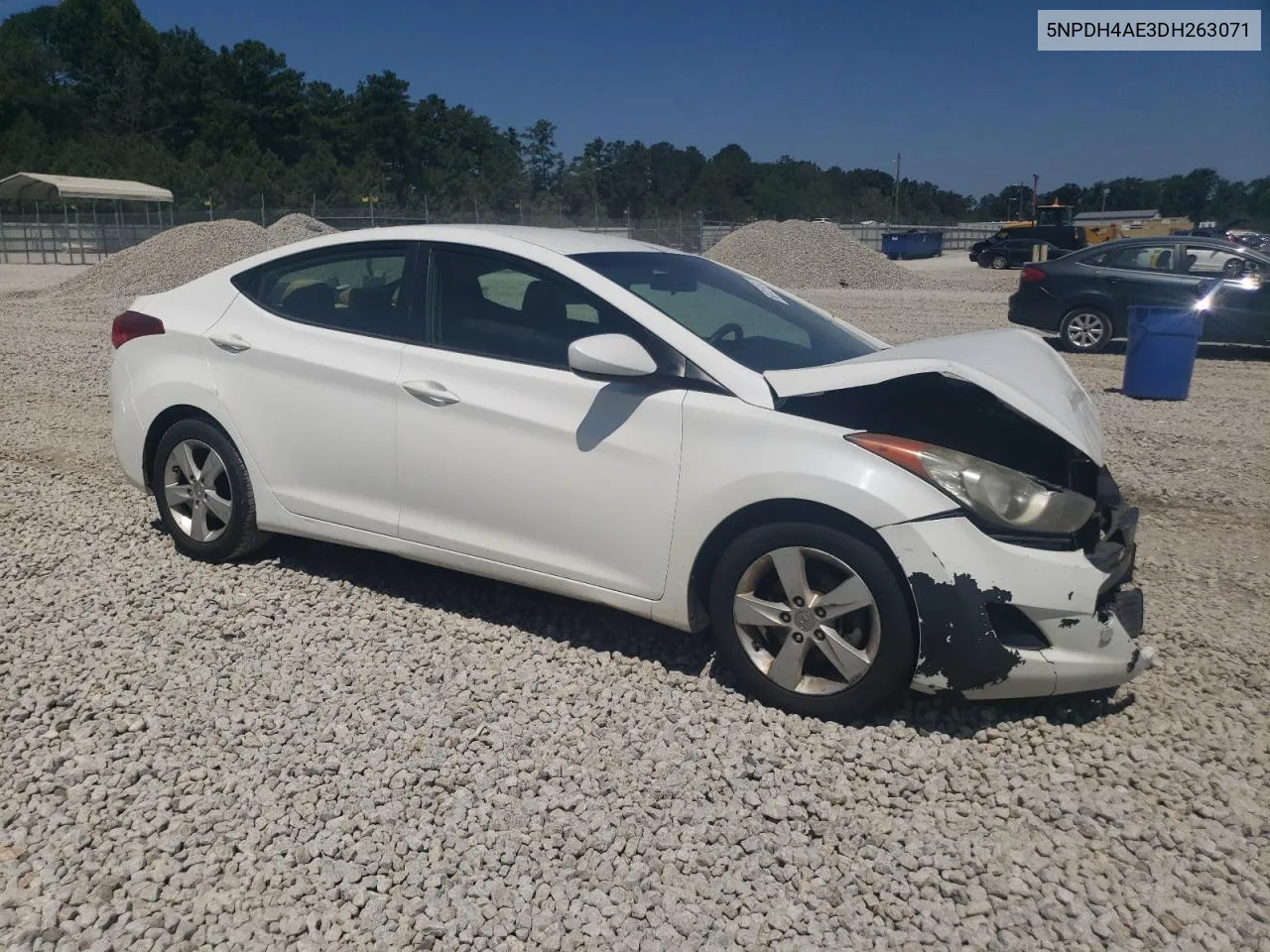 5NPDH4AE3DH263071 2013 Hyundai Elantra Gls