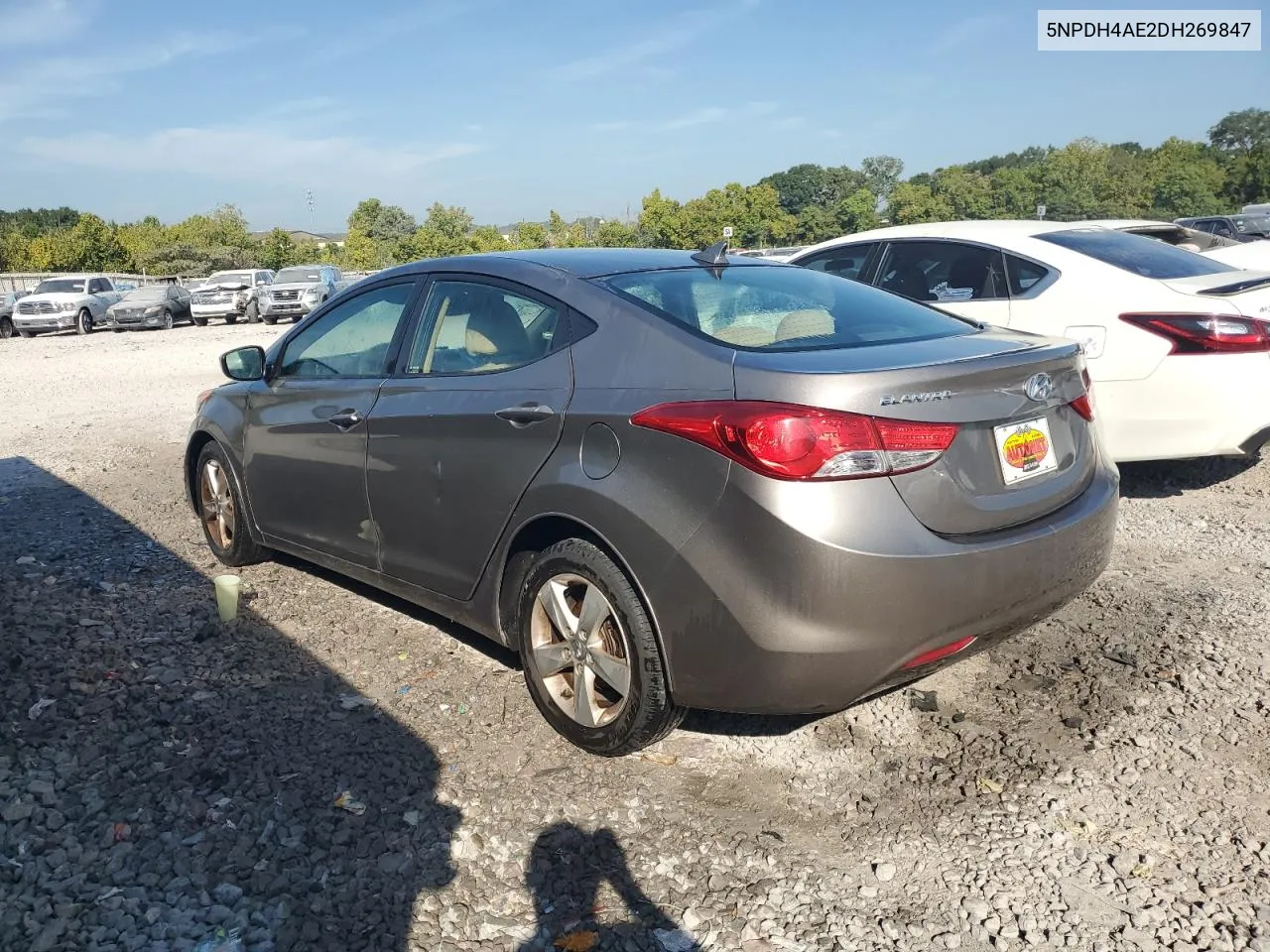 5NPDH4AE2DH269847 2013 Hyundai Elantra Gls