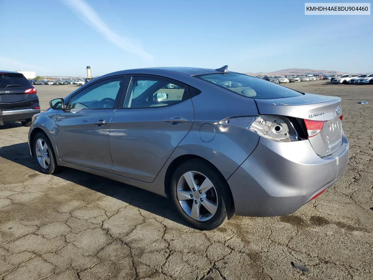 KMHDH4AE8DU904460 2013 Hyundai Elantra Gls