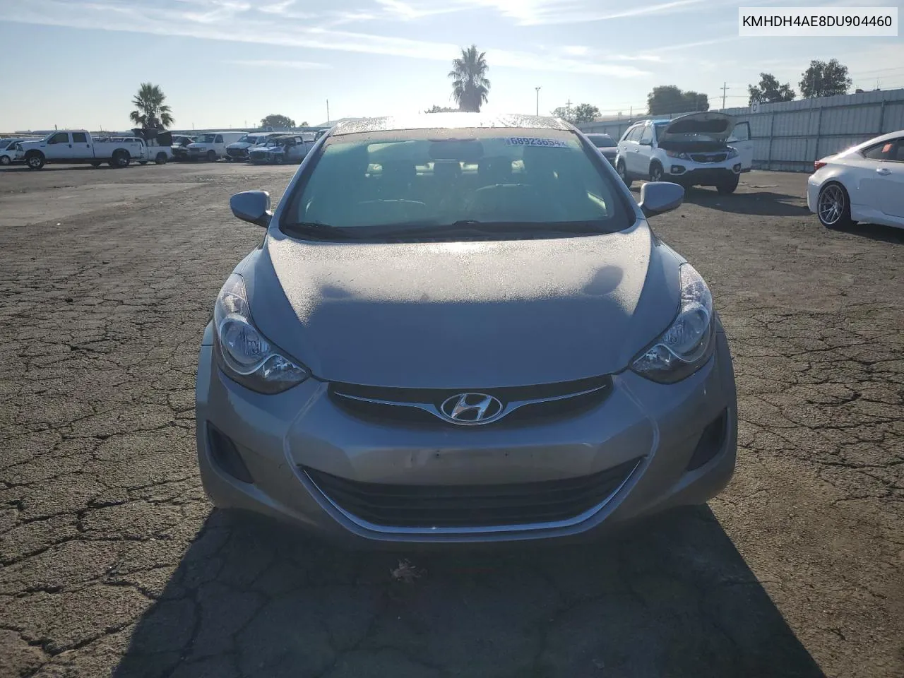 2013 Hyundai Elantra Gls VIN: KMHDH4AE8DU904460 Lot: 68923654