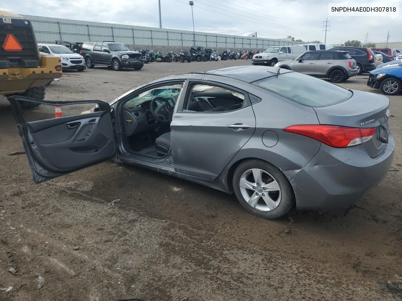 5NPDH4AE0DH307818 2013 Hyundai Elantra Gls