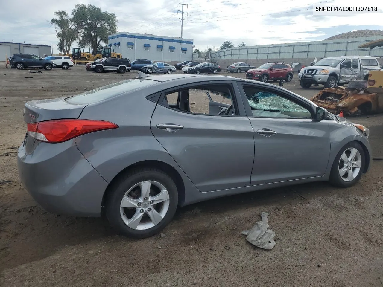 5NPDH4AE0DH307818 2013 Hyundai Elantra Gls