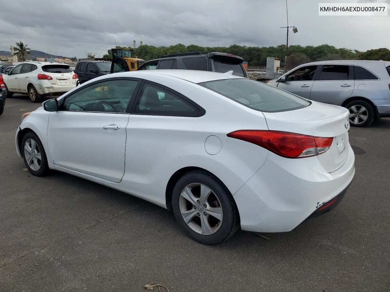 KMHDH6AEXDU008477 2013 Hyundai Elantra Coupe Gs