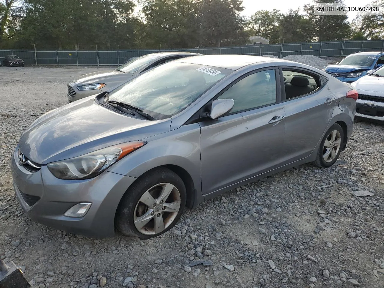 2013 Hyundai Elantra Gls VIN: KMHDH4AE1DU604498 Lot: 69012434