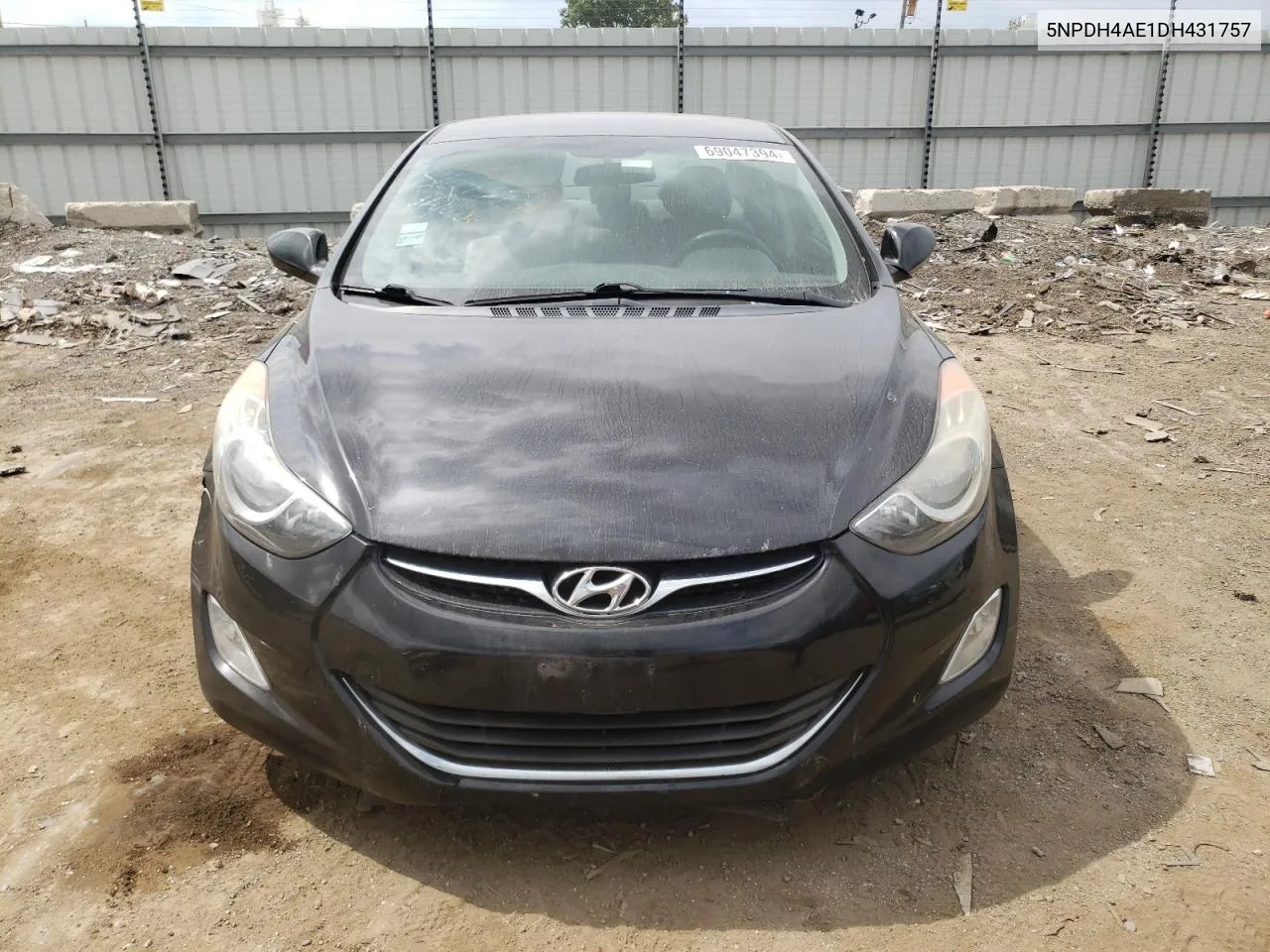 2013 Hyundai Elantra Gls VIN: 5NPDH4AE1DH431757 Lot: 69047394