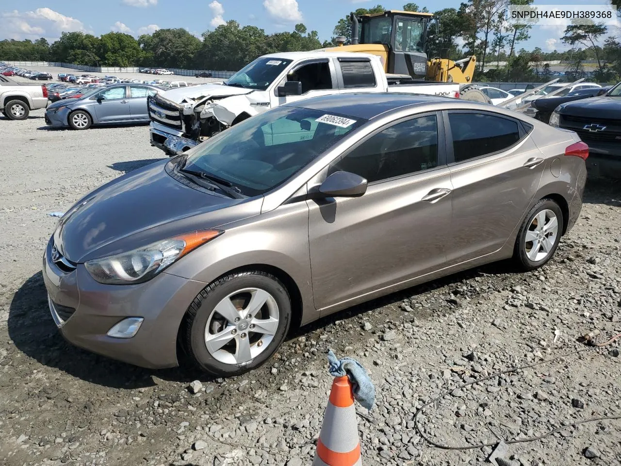 2013 Hyundai Elantra Gls VIN: 5NPDH4AE9DH389368 Lot: 69062394