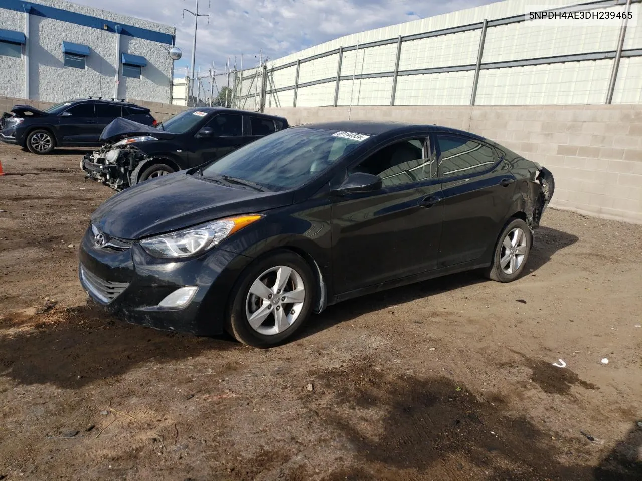 2013 Hyundai Elantra Gls VIN: 5NPDH4AE3DH239465 Lot: 69144534