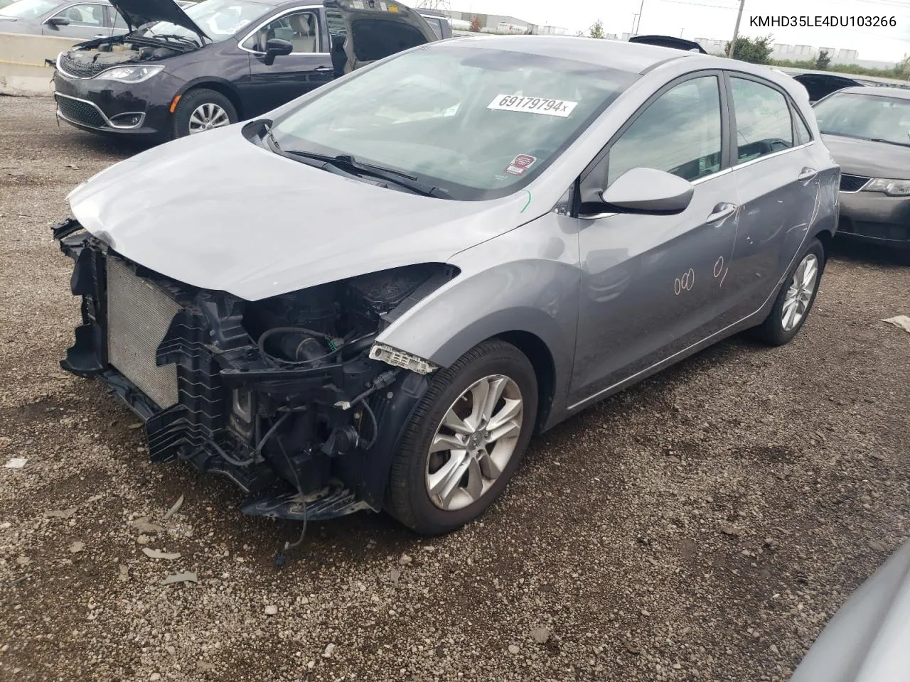 2013 Hyundai Elantra Gt VIN: KMHD35LE4DU103266 Lot: 69179794