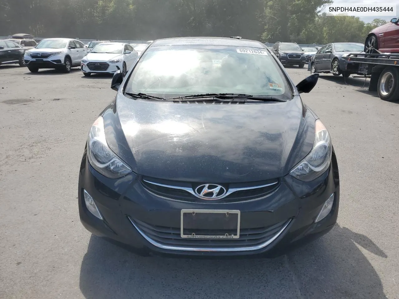 5NPDH4AE0DH435444 2013 Hyundai Elantra Gls