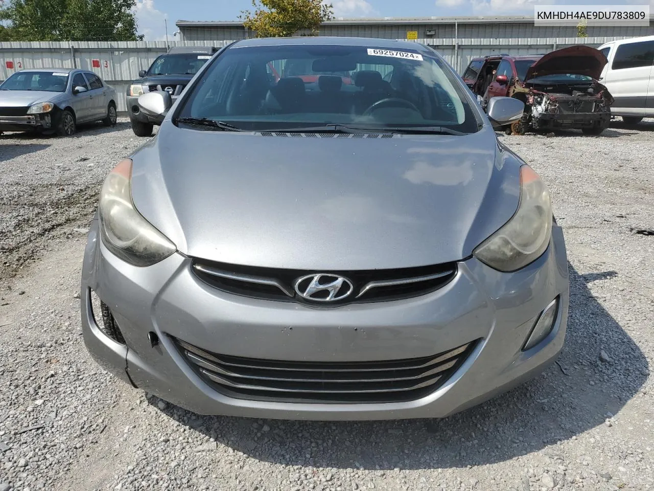 KMHDH4AE9DU783809 2013 Hyundai Elantra Gls