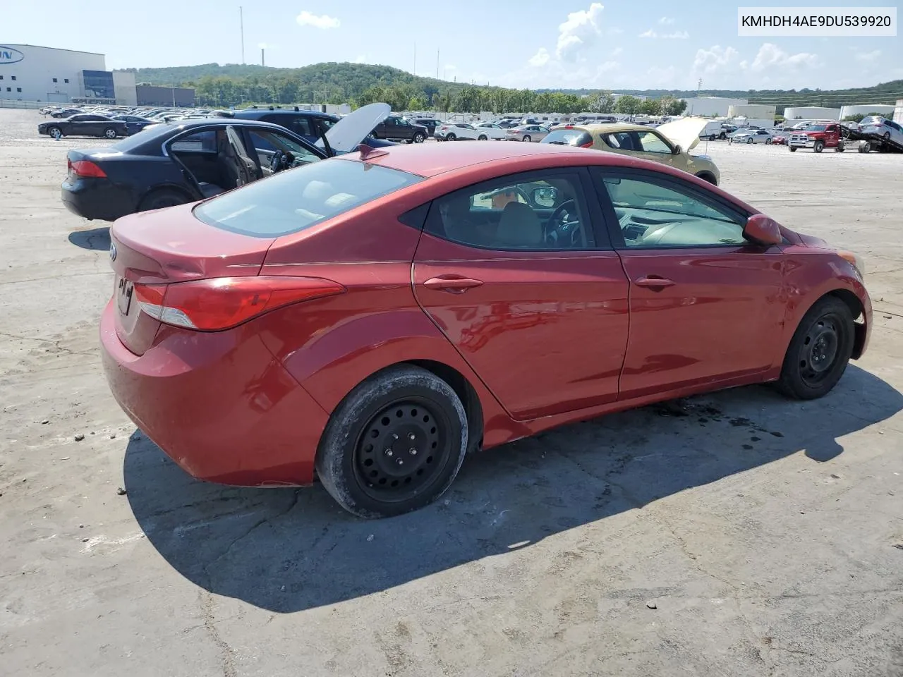 KMHDH4AE9DU539920 2013 Hyundai Elantra Gls