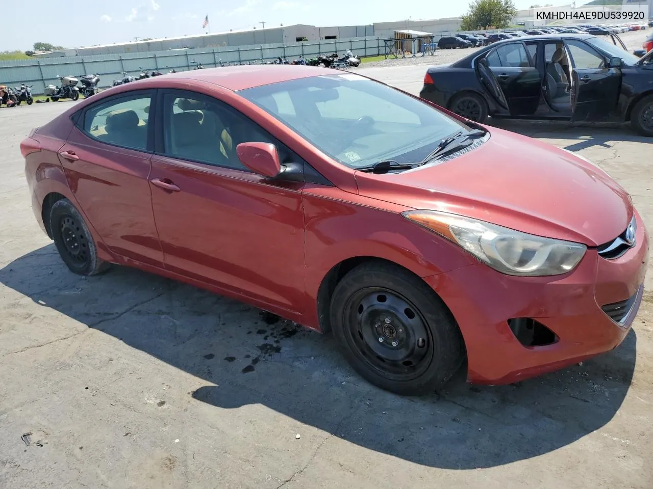 2013 Hyundai Elantra Gls VIN: KMHDH4AE9DU539920 Lot: 69316824