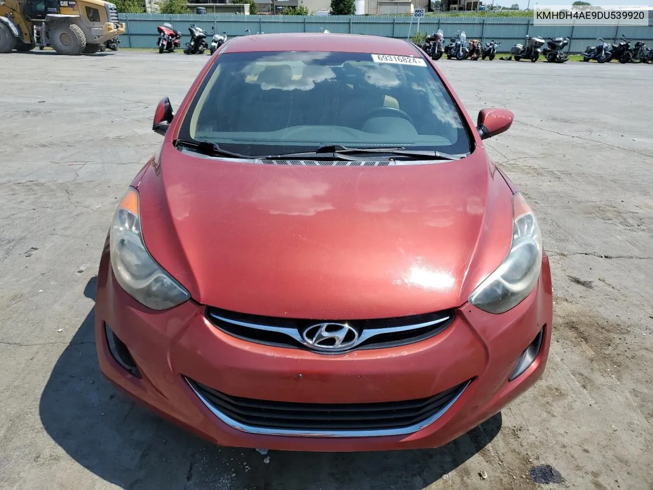 KMHDH4AE9DU539920 2013 Hyundai Elantra Gls