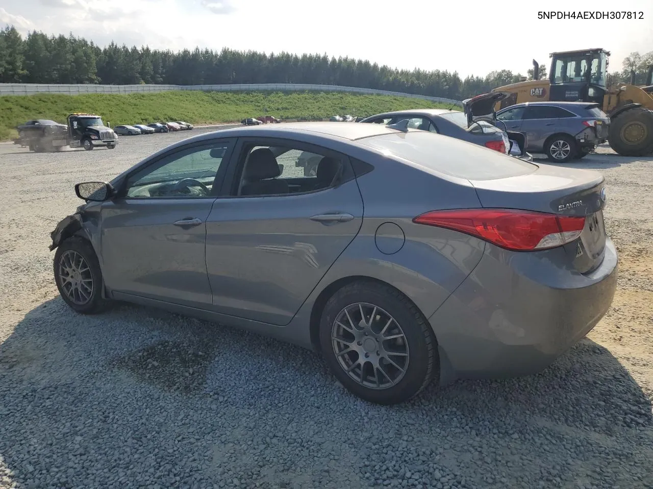 2013 Hyundai Elantra Gls VIN: 5NPDH4AEXDH307812 Lot: 69387754